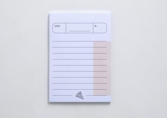 Block notes per comande personalizzati con logo per ristoranti e bar