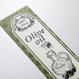 Etichette per olio e aceto